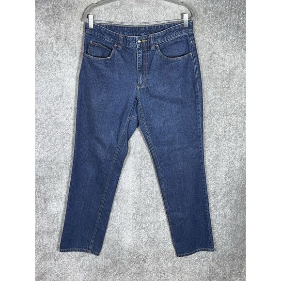 Duluth Trading Ballroom Weekender Trim Fit 5 Pocket Jeans Mens Size‎ 30x32 Blue - Picture 1 of 8